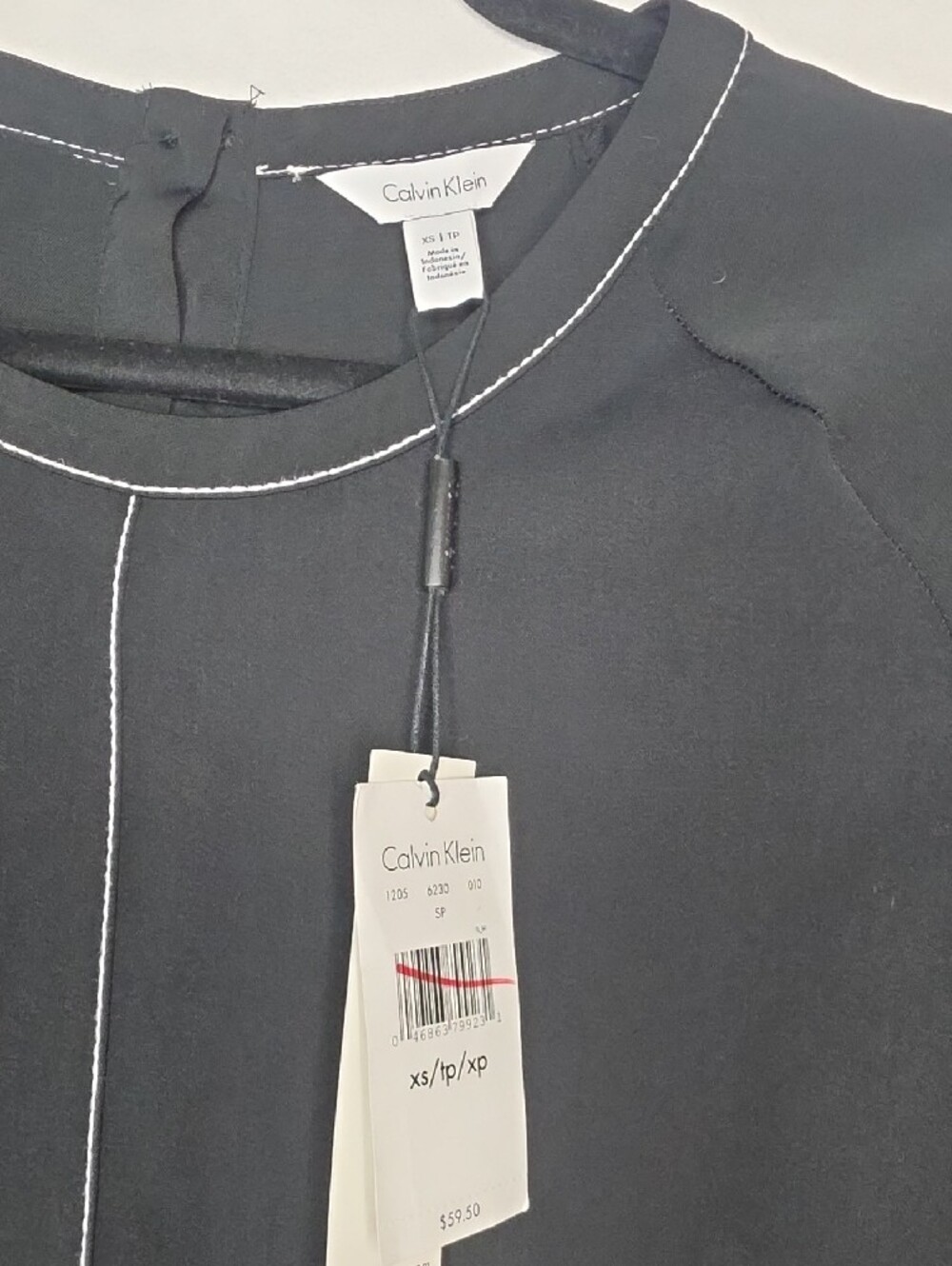 Calvin Klein button-back blouse - Picture 3 of 6